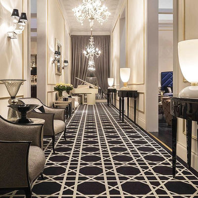 Custom Pattern Carpet for Luxury Hotel Corridor and Banquet Hall in Commercial Places