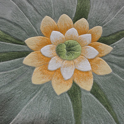 Living Room Handmade Rugs Home Carpets with Custom Design Floral Pattern