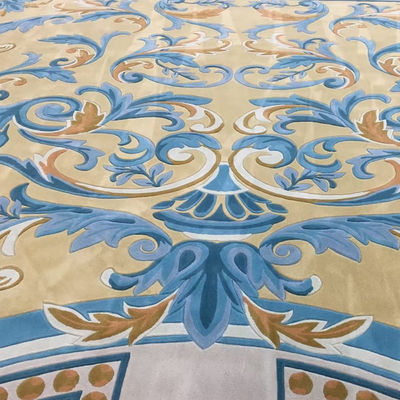 Living Room Handmade Rugs Home Carpets with Custom Design Floral Pattern