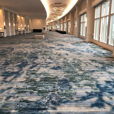 Commercial Room Carpet Silverstone Hotel Broadloom Banquet Hall Carpet Roll