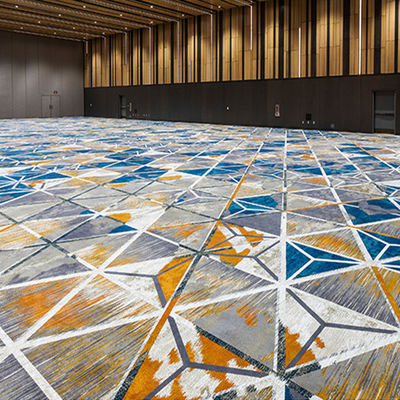Commercial Room Carpet Silverstone Hotel Broadloom Banquet Hall Carpet Roll