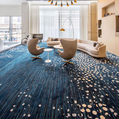 Commercial Room Carpet Silverstone Hotel Broadloom Banquet Hall Carpet Roll