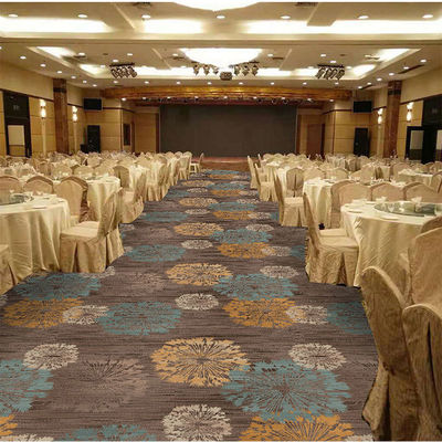 Rectangle Hotel Lobby Hall Wool Moquette Machine Tufting Corridor Hallway 3d Carpets