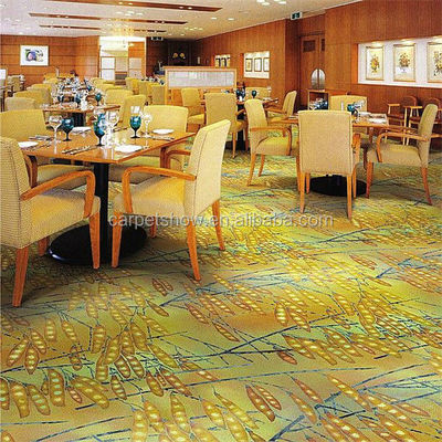 Tufted Nylon Printed Floral Pattern Carpet Tiles Small Order Versatility and Durability