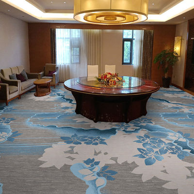 Axminster Wool Nylon Machine-Made Wall Wall Carpet Custom Pattern for Hotel Room in Hotels