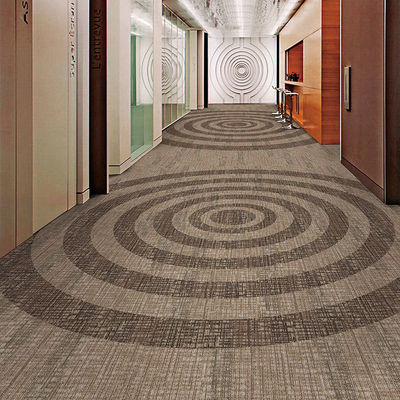 Custom Design Office Carpet Tiles 50*50cm Bitumen Backing Square Shape for Commercial